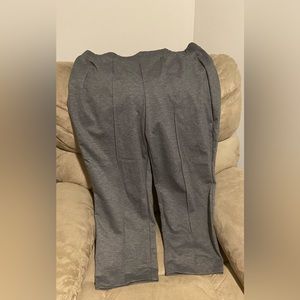 Gray Tapered Ankle Pants Croft And Barrow XXL short